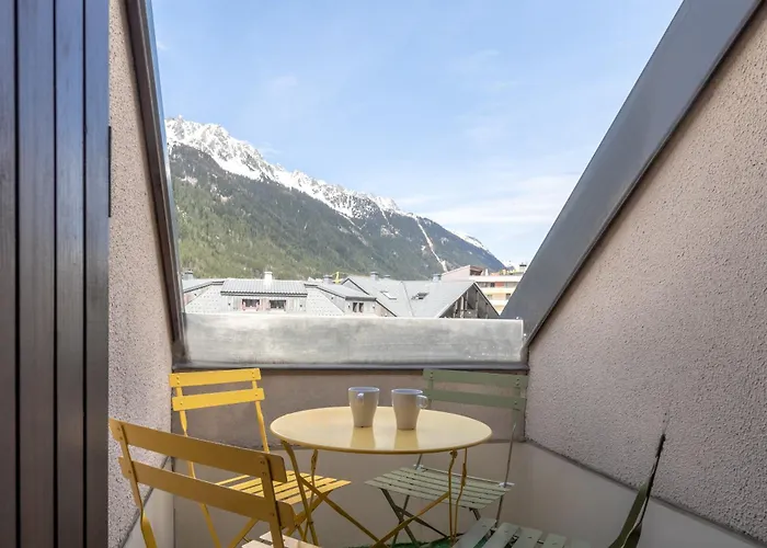 Triplex Aiguille Du Midi 公寓 霞慕尼